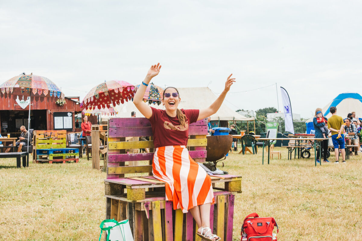 Cattle cabaret at Bristol family festival