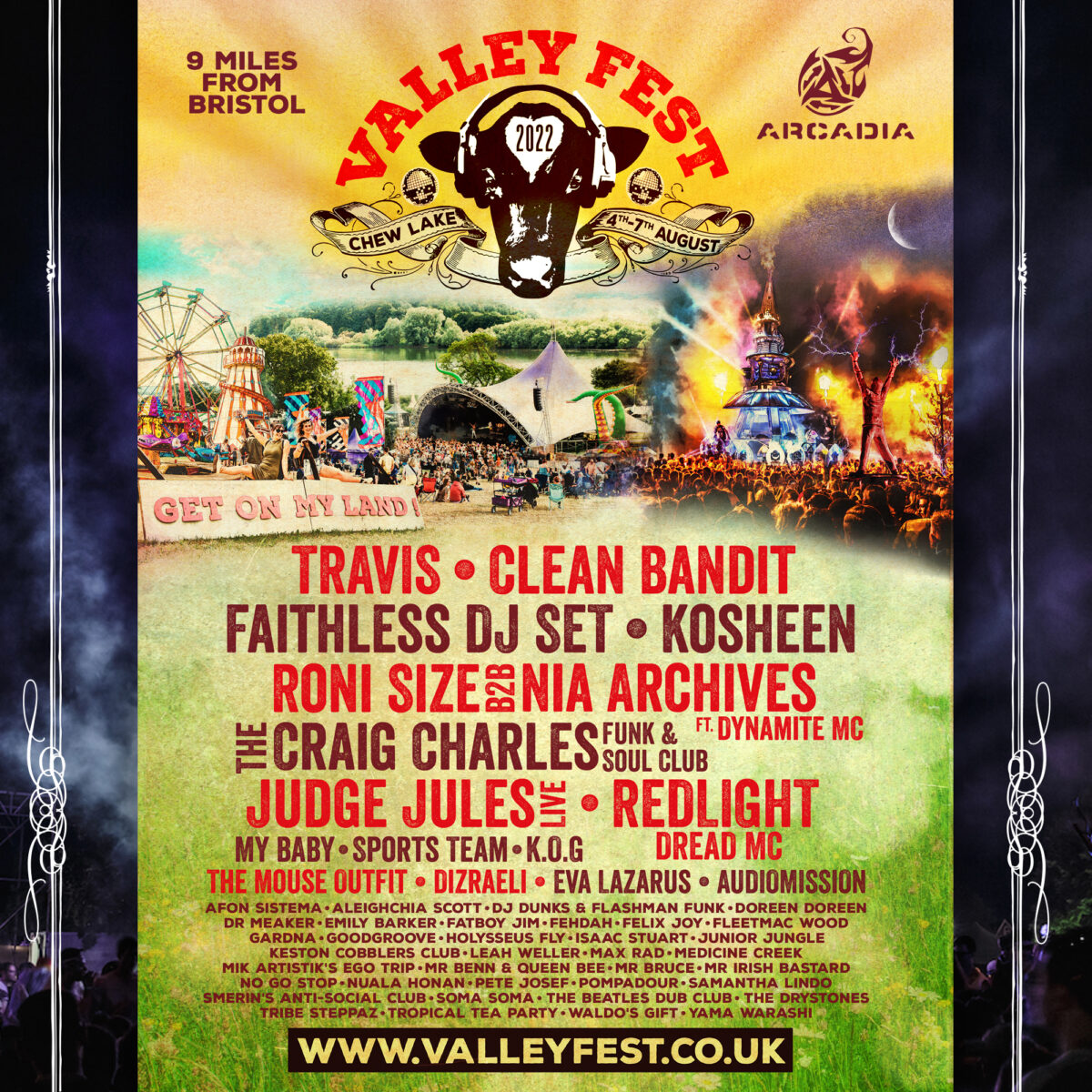 Valley Fest music line up